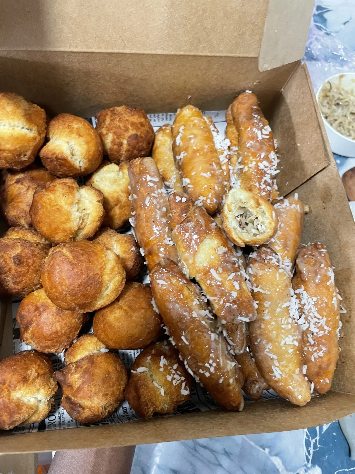 Beignet Fourré au coco